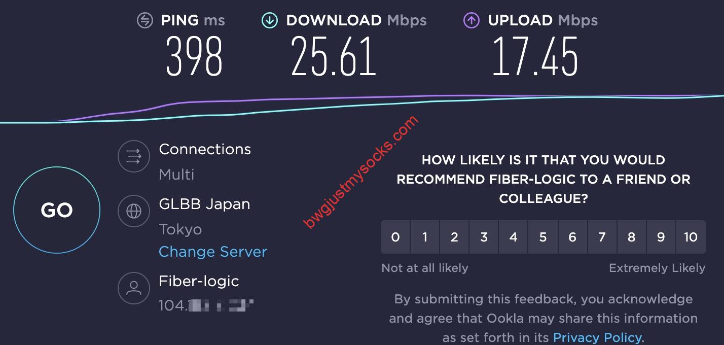 JustMySocks s5速度